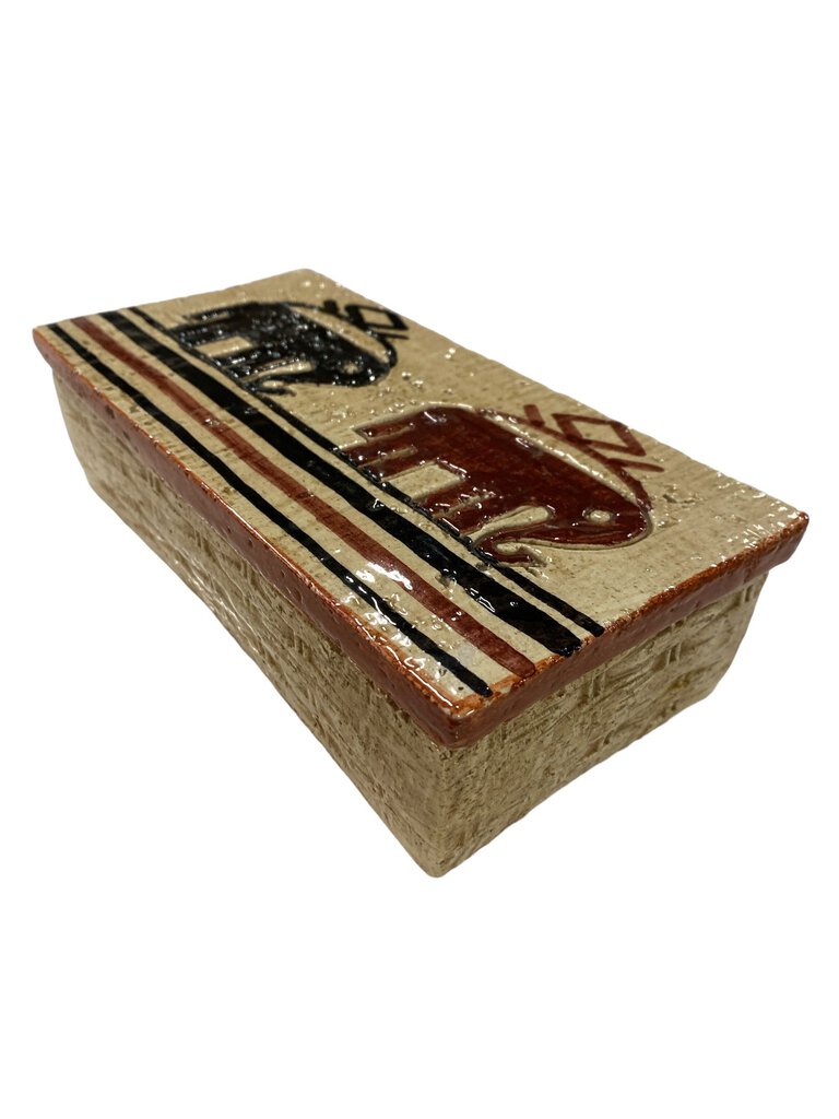 Bitossi Netter Mid Century Italian Ceramic Box