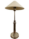 Polished Nickel Lamps (the pair)