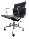 ICF Leather Eames Aluminum Group Management Chair (English Authorized Version of Herman Miller)