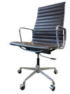 ICF Leather Eames Aluminum Group Management Chair (English Authorized Version of Herman Miller)