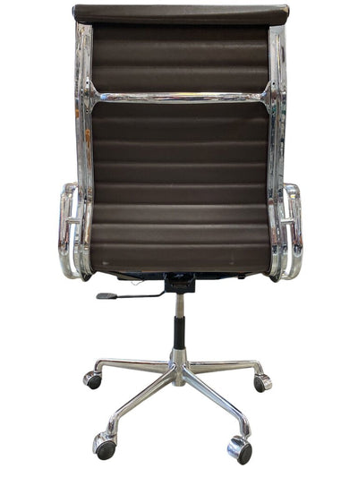 ICF Leather Eames Aluminum Group Management Chair (English Authorized Version of Herman Miller)
