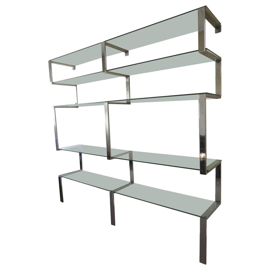 Mid Century Modern Wall Unit Bookshelf