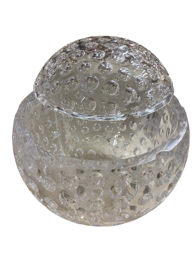 Monumental Lucite Ice Bucket Golf Ball Design