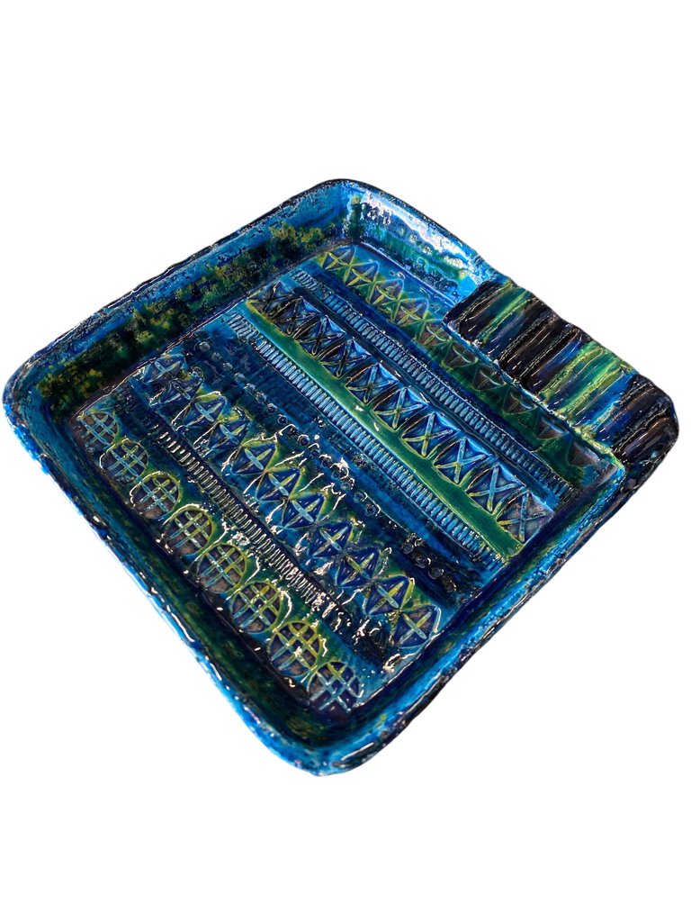 Bitossi 'Rimini Blue' Bowl / Ashtray by Aldo Londi (Italy)