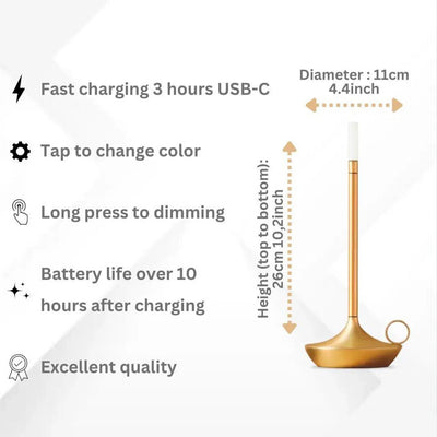 Tibet Modern Table Lamp White
