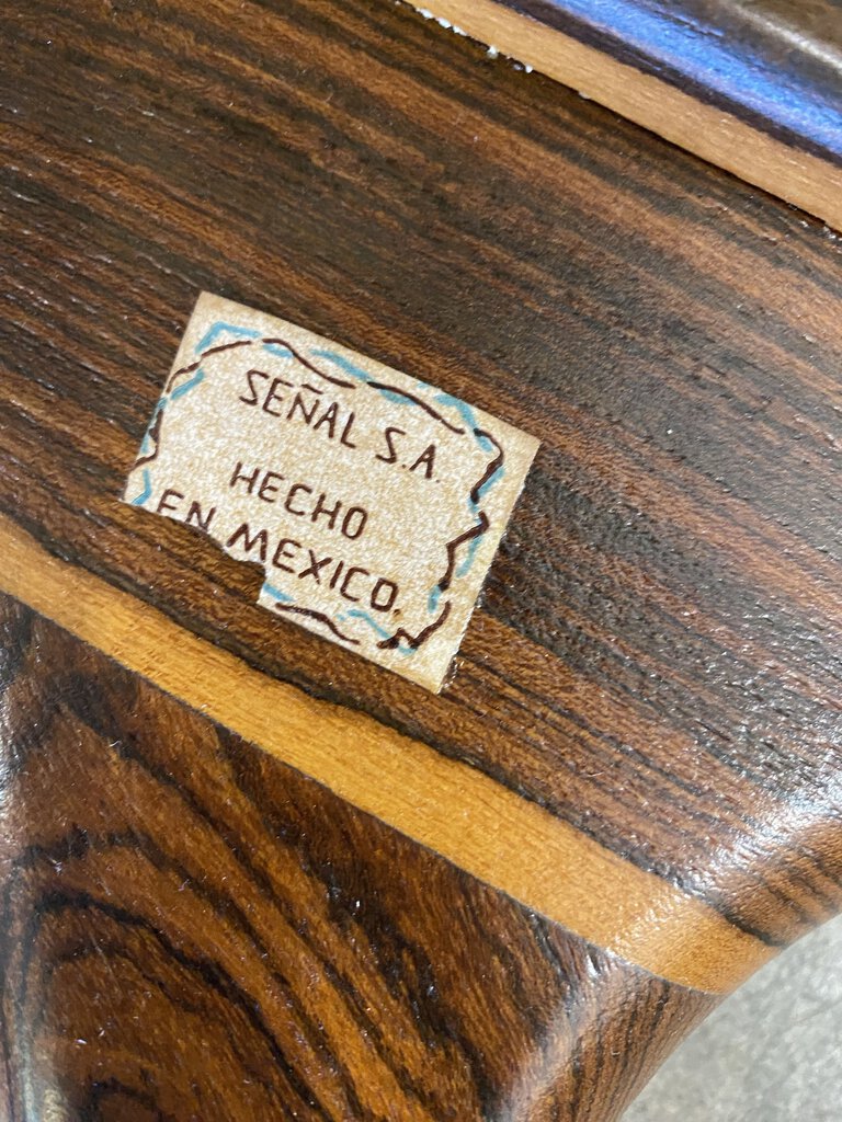 Don Shoemaker Mid Century Sculpted Coffee Table in SOLID Rosewood 1960's