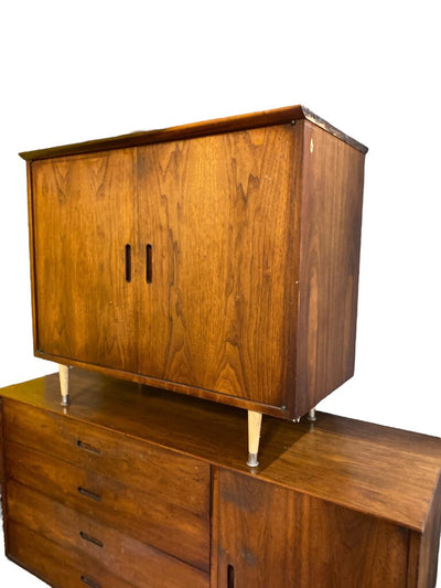 Jack Cartright for Founders Walnut Compact Sideboard