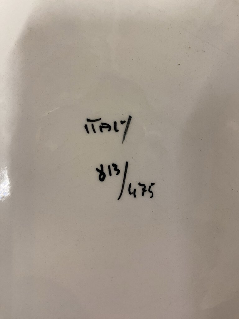 Mid Century Bitossi "Aldo Londi" Harlequin Carnival Pottery