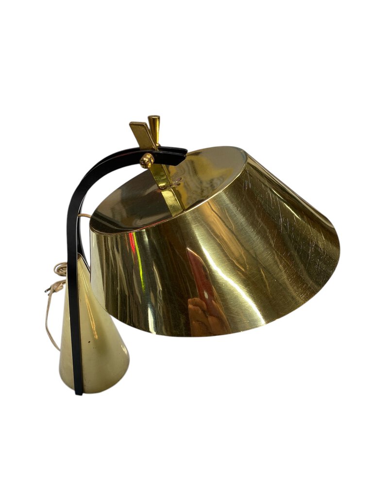 Laurel Mid century modern Task Desk Lamp in Brass - VERY RARE Style