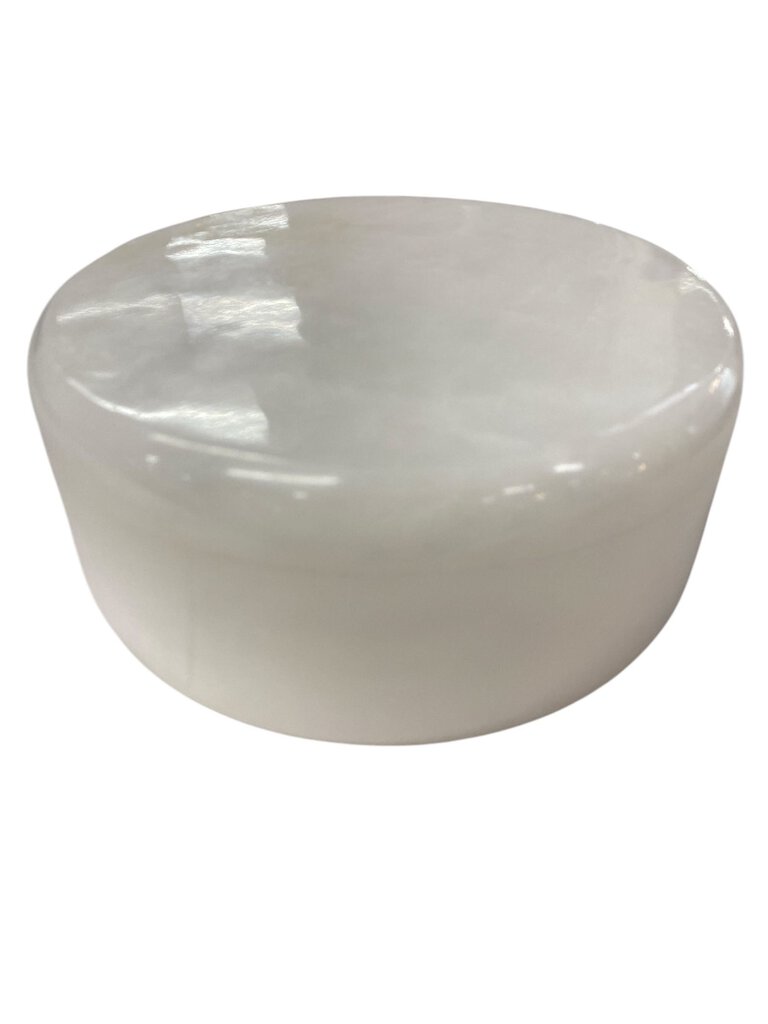 Polished Stone Covered Catch-all Container