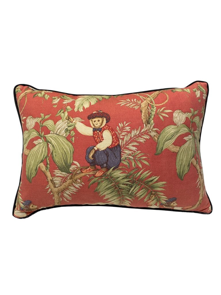 Vintage COPACABANA Monkey Pillow