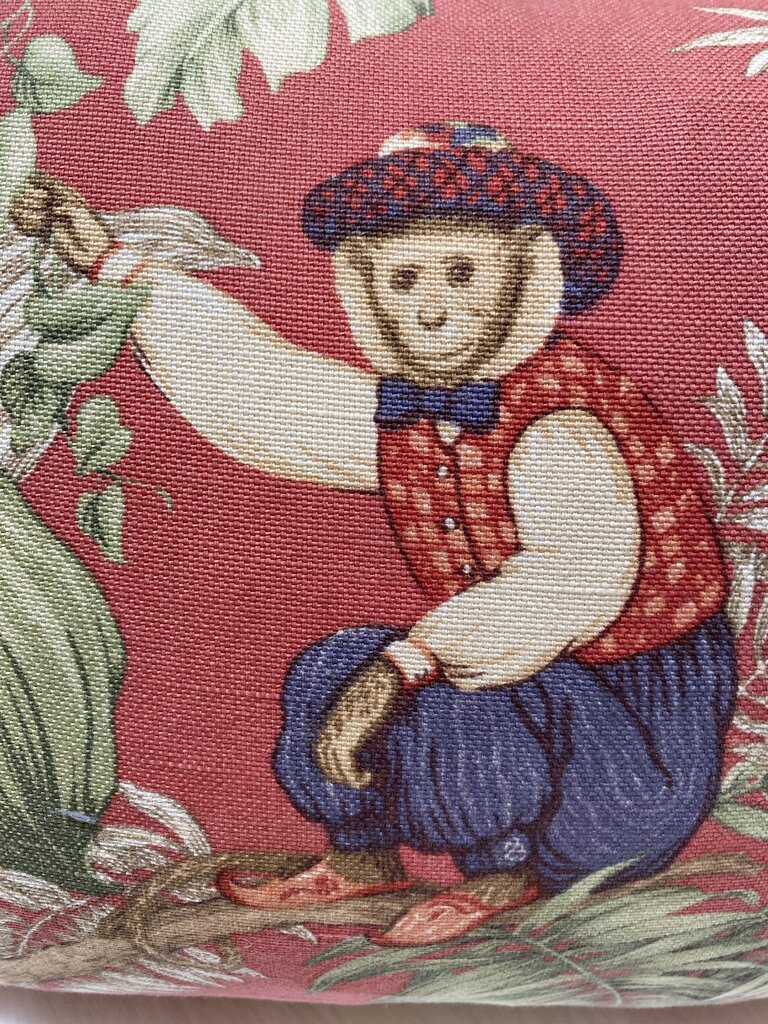 Vintage COPACABANA Monkey Pillow
