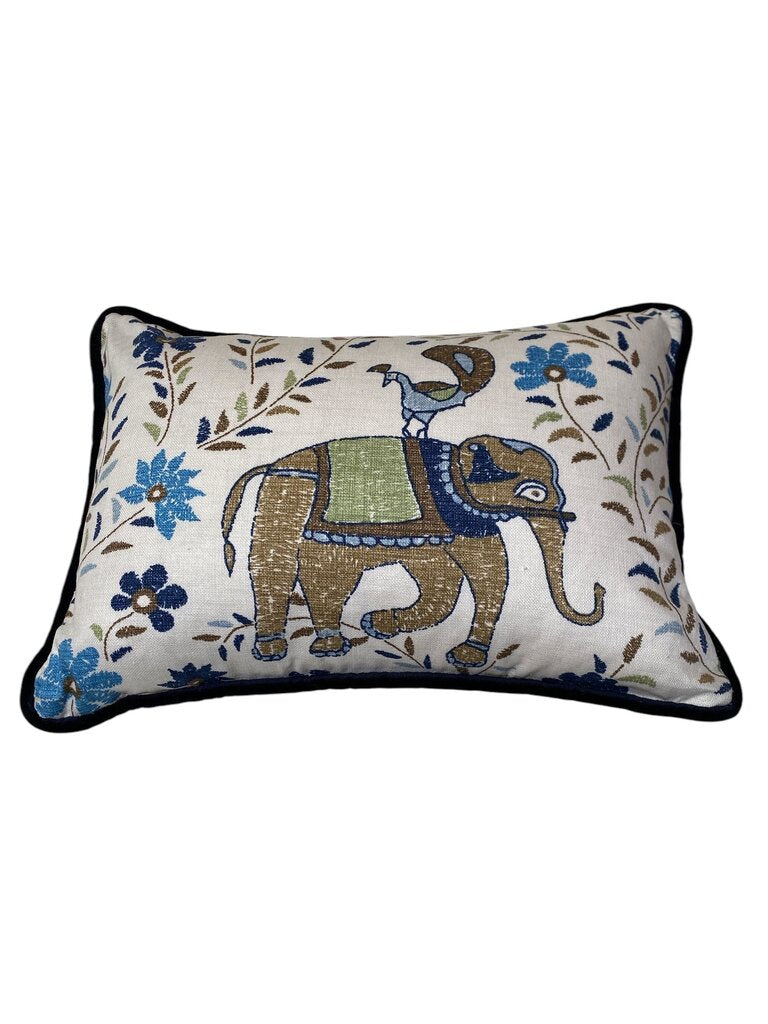 Vintage Carna Animal Print Pillow