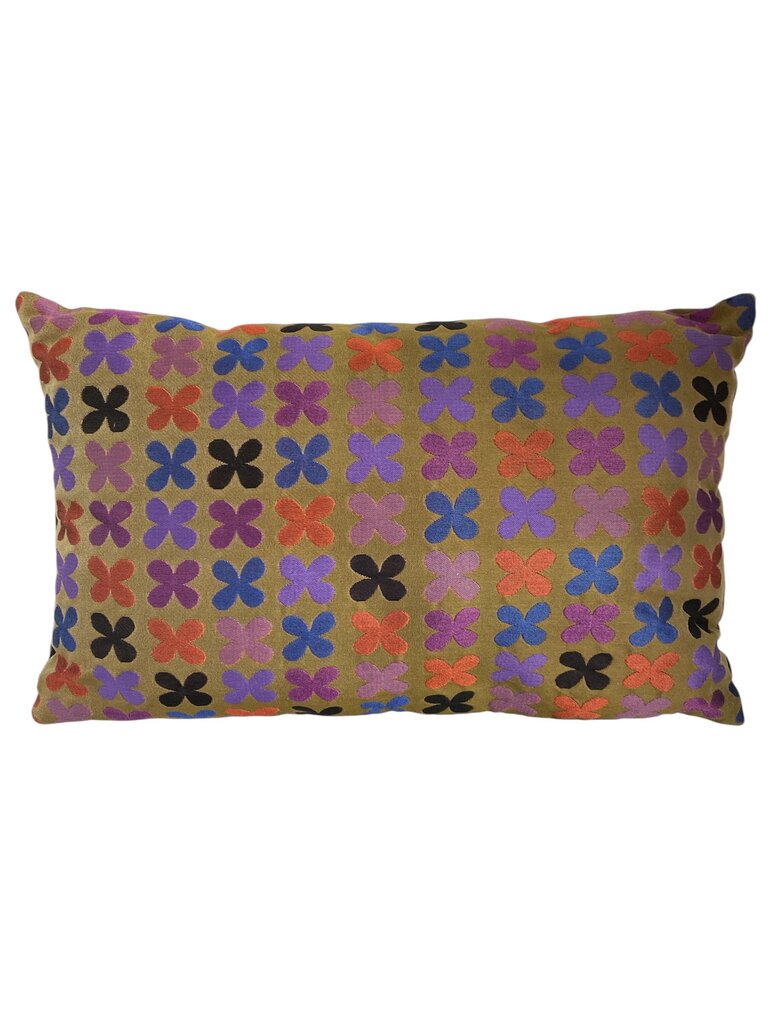 Vintage Quatrefoil Pillow by Alexander Girard