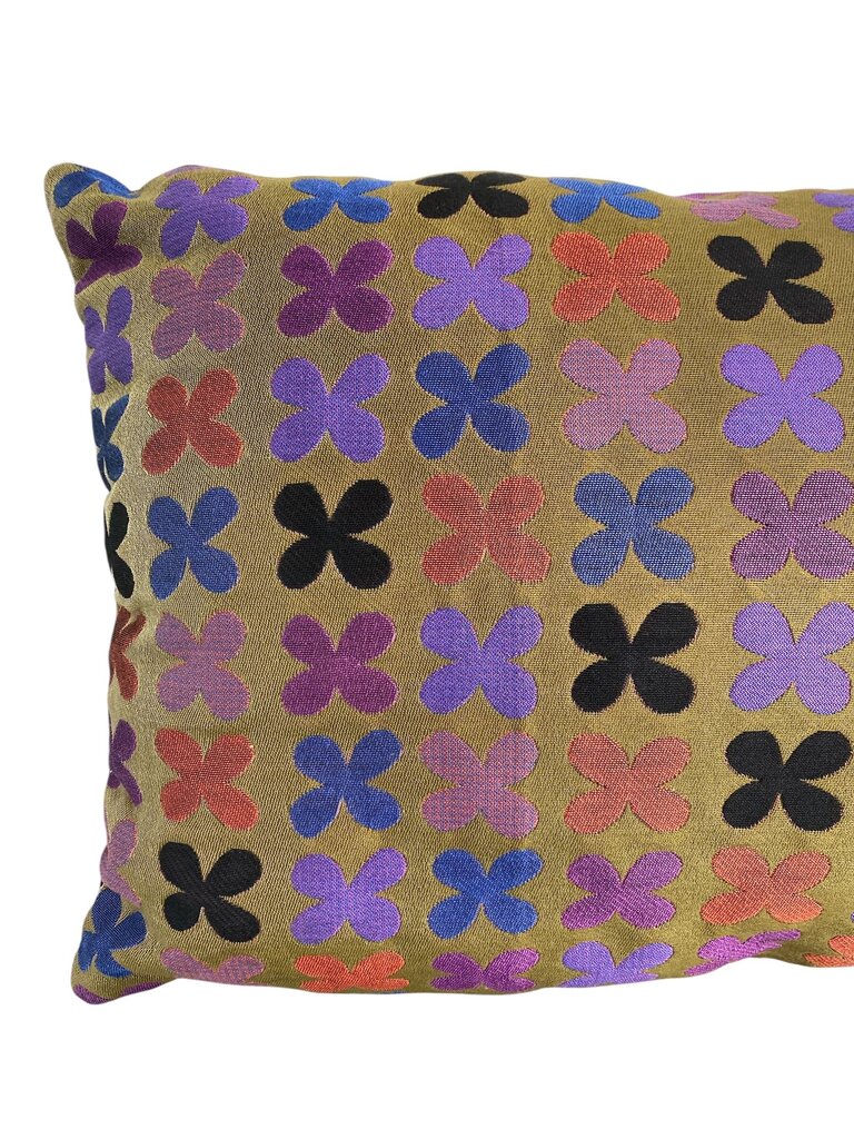 Vintage Quatrefoil Pillow by Alexander Girard