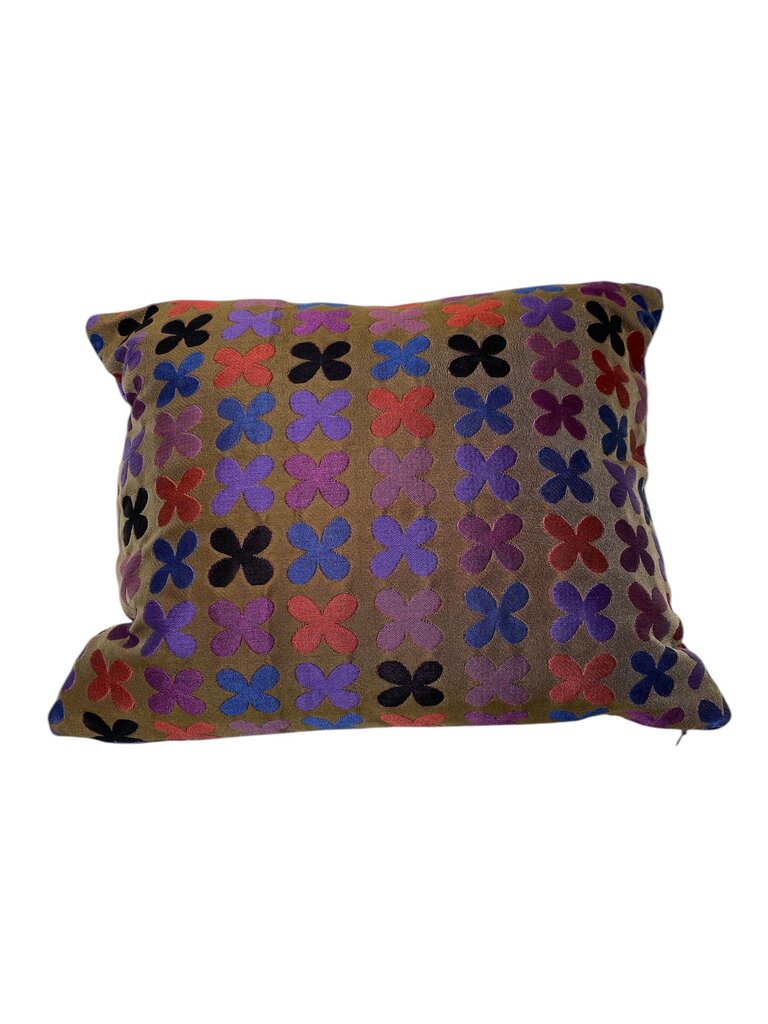 Vintage Quatrefoil Pillow by Alexander Girard