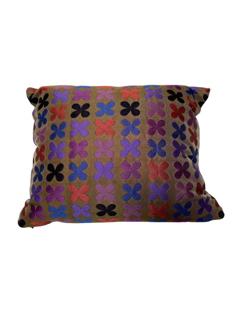Vintage Quatrefoil Pillow by Alexander Girard