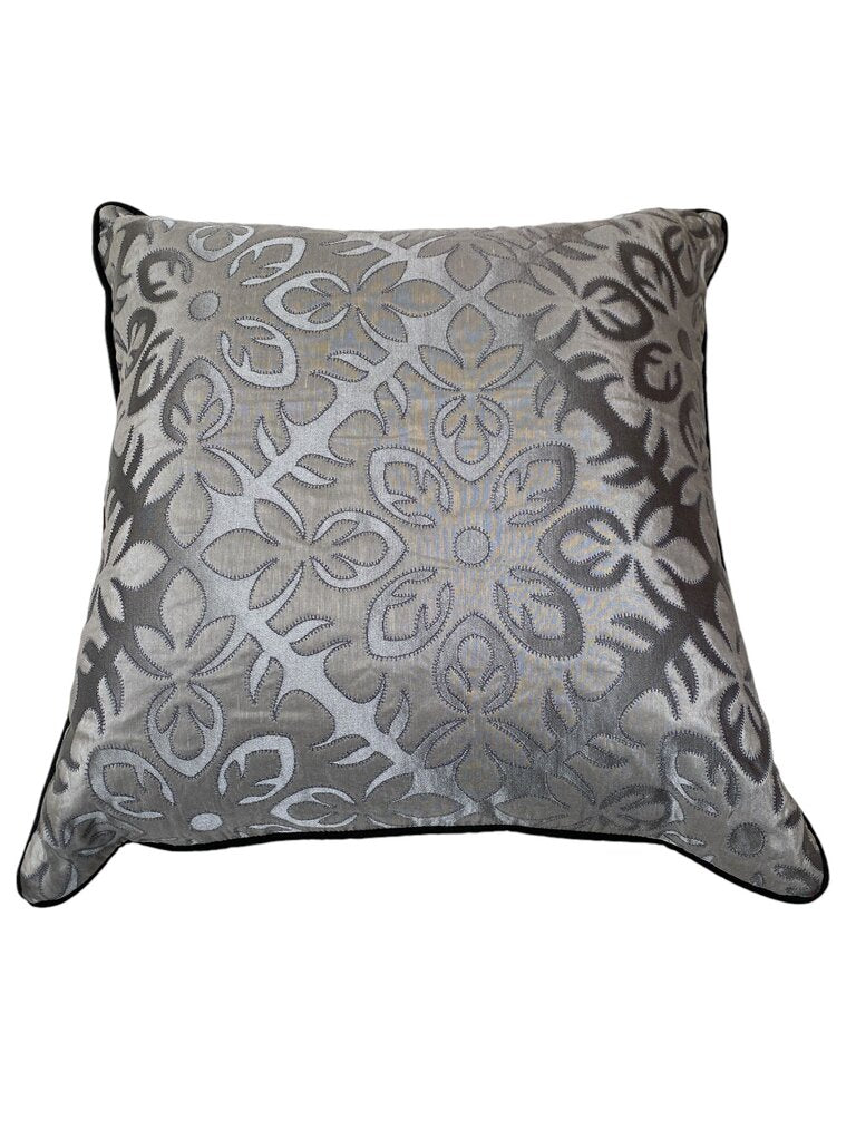 Medallion Silver Down Pillow