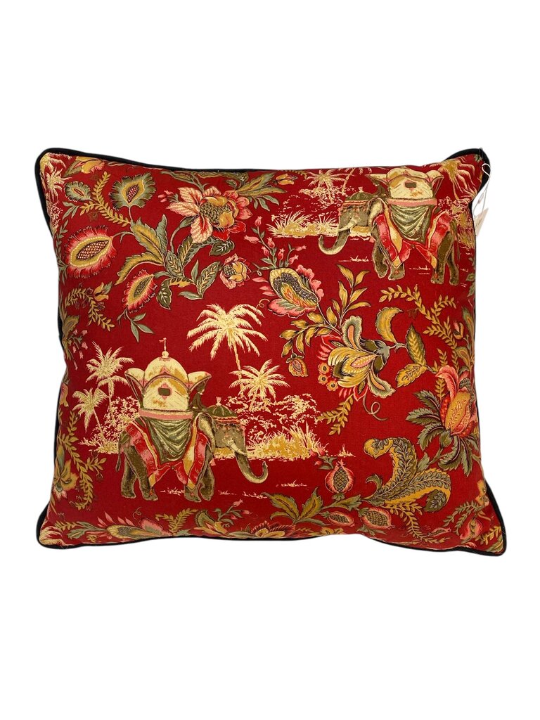 Indian Elephant Down Pillow
