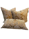 Set of 3 Floral Lace Embroidered Down Pillows 2x 24"x24" & 1x 16"24"