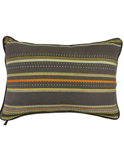Paul Smith Bolster Down Pillow Blue/Green Dots