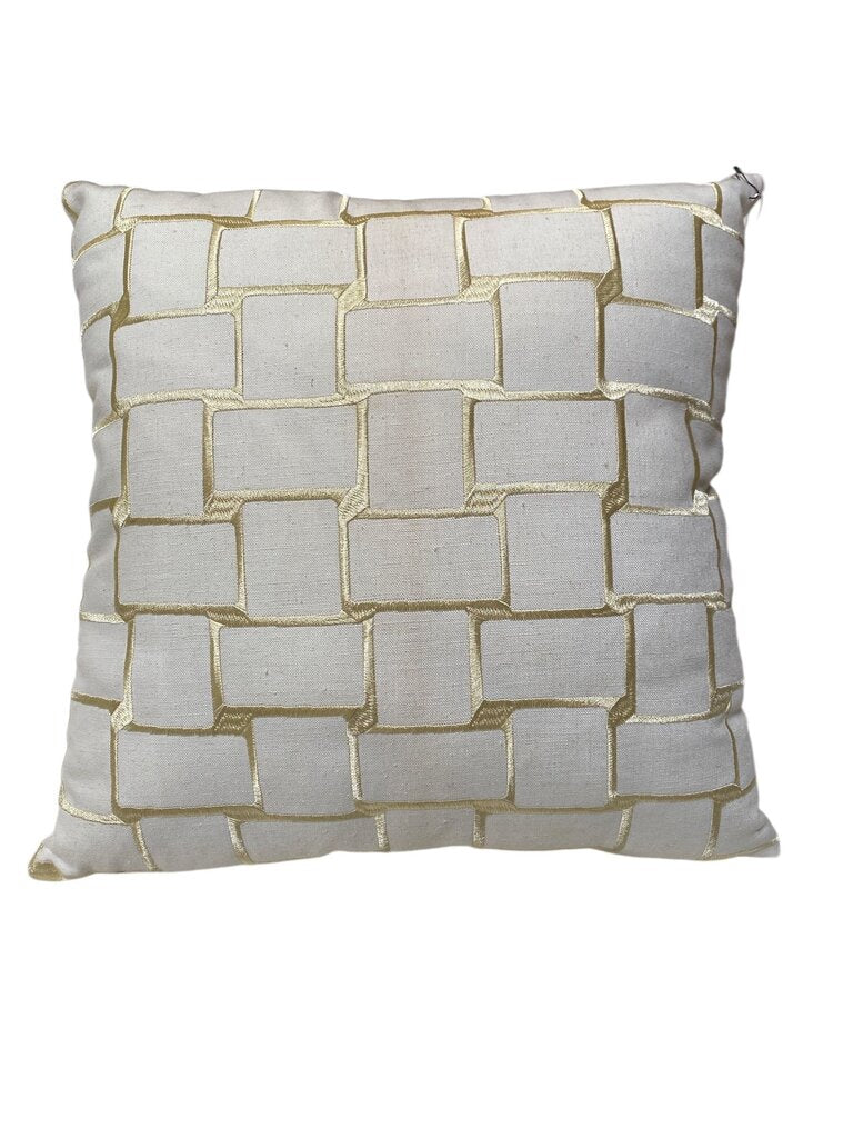 Duralee Embroidered Pillow