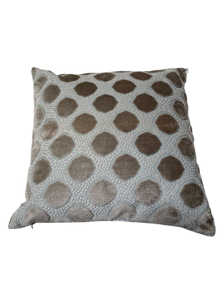 Silver Dot by Duralee Fabric Pillow