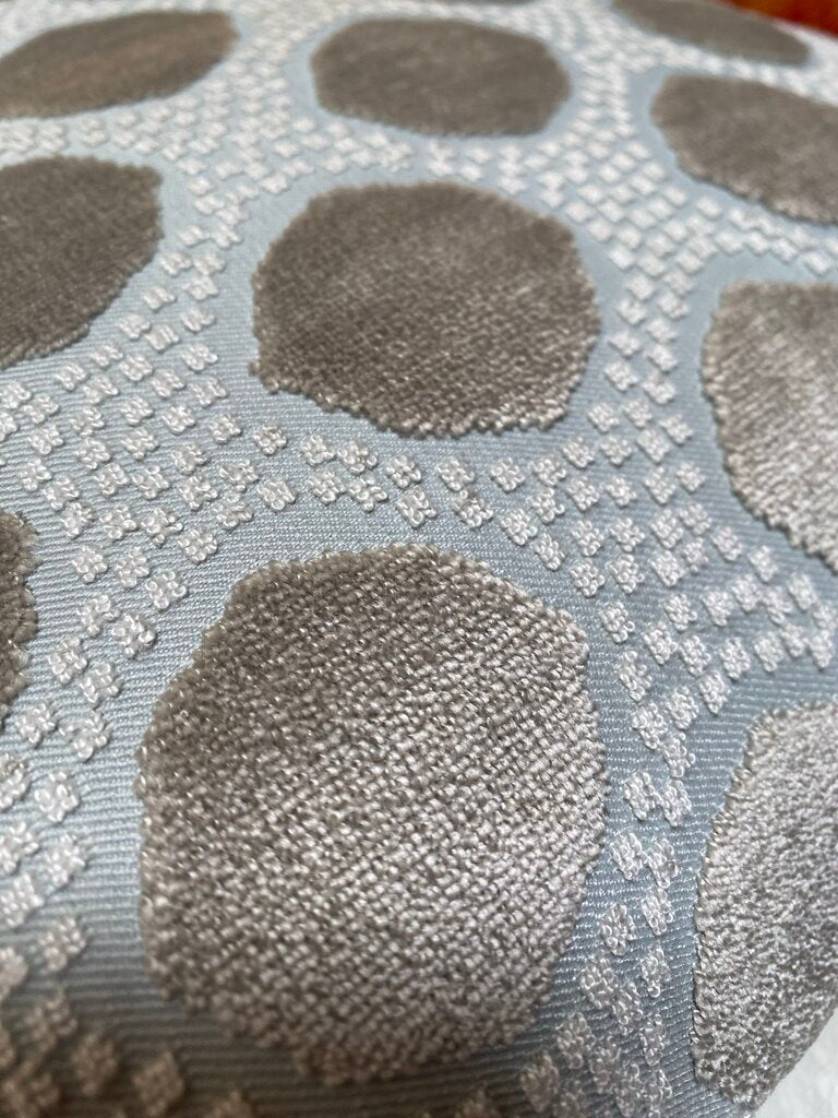 Silver Dot by Duralee Fabric Pillow
