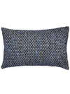 Rizzy Blue Bolster Poly Fill Pillow