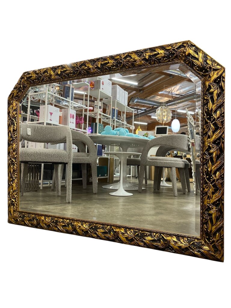 Vintage Italian Gilded Mirror by Creazioni Artistiche Italy