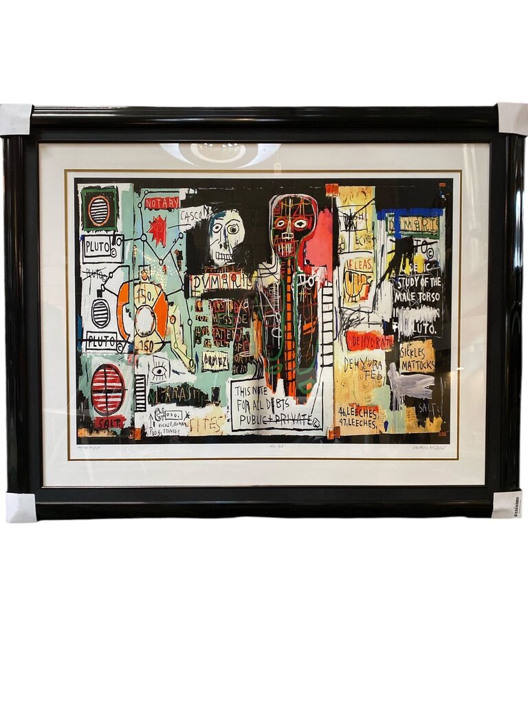 Basquiat, Untitled 1988, Extra Large