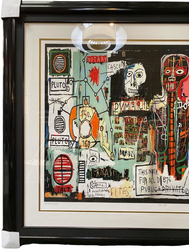Basquiat, Untitled 1988, Extra Large