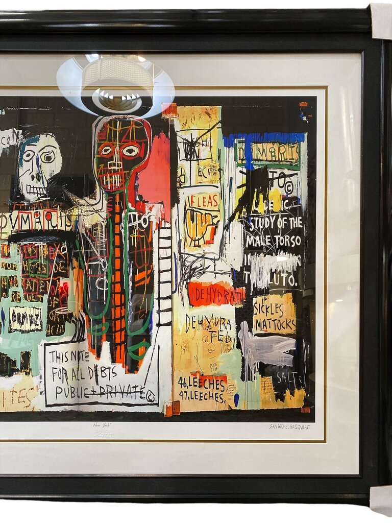 Basquiat, Untitled 1988, Extra Large