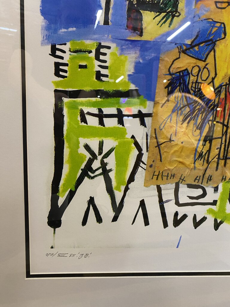 Basquiat, Untitled 1981, Extra Large