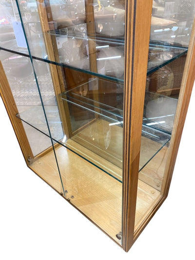 Mid Century Henredon Lighted Display Cabinet