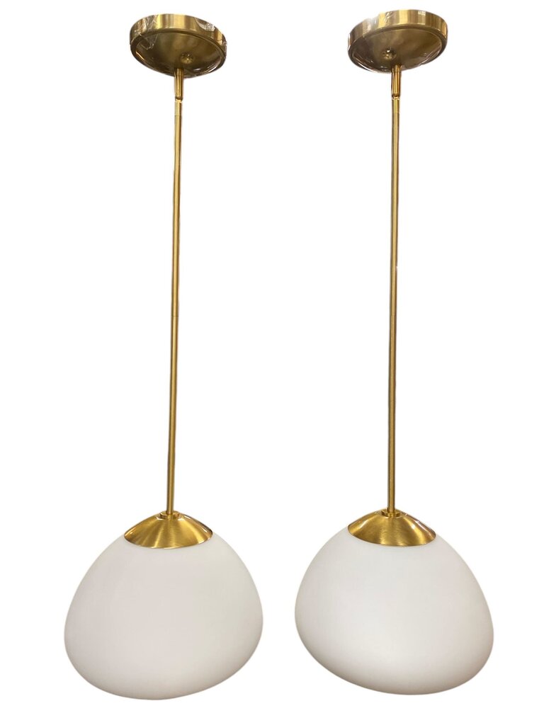 Brushed Brass Pendant Lights
