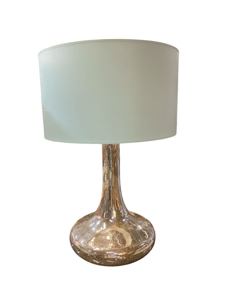 Fabricius Mercury Glass Lamp - 29.25"Hx18"Dx18"W