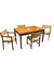 Mid Century Danish D-Scan Teak Dining Set