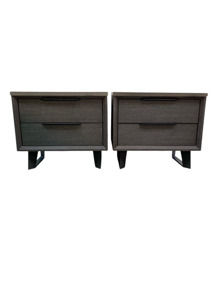 Pair of Amsterdam Nightstands by Modloft (Set of 2)