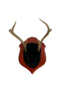 Naturally Shed Antlers with Mink Wrap