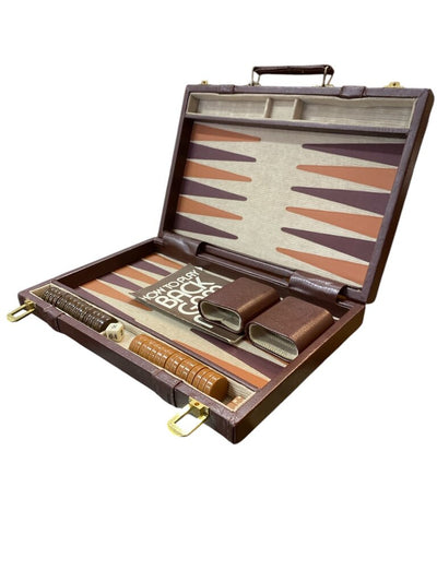 Mid Century Backgammon Game