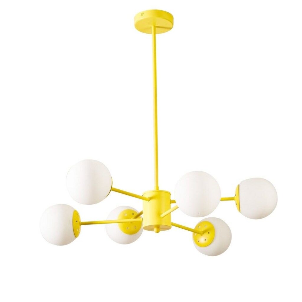 Lloyd 6 Light Chandelier in Meyer Lemon