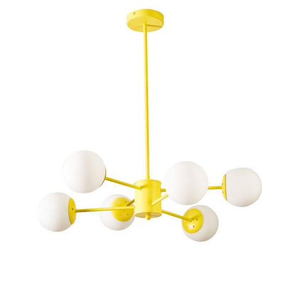 Lloyd 6 Light Chandelier in Meyer Lemon