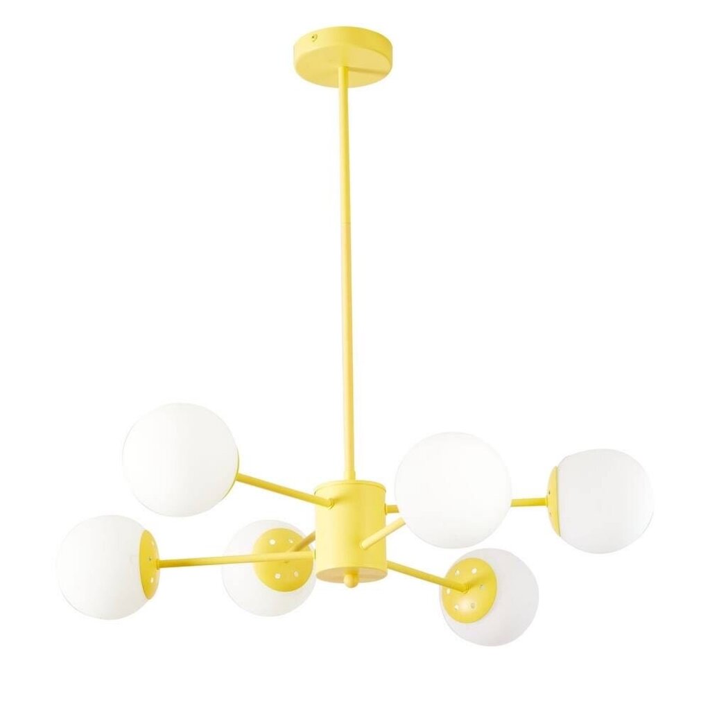 Lloyd 6 Light Chandelier in Meyer Lemon