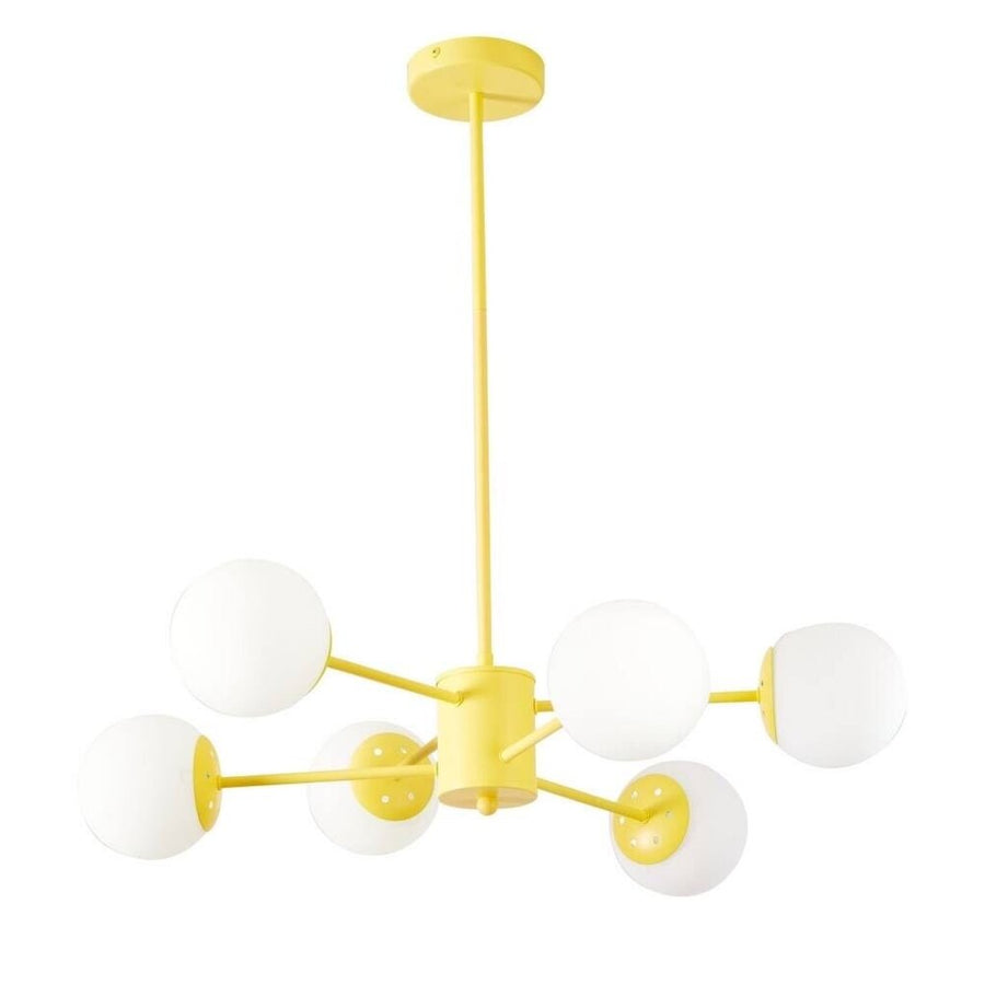 Lloyd 6 Light Chandelier in Meyer Lemon