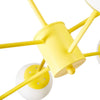 Lloyd 6 Light Chandelier in Meyer Lemon