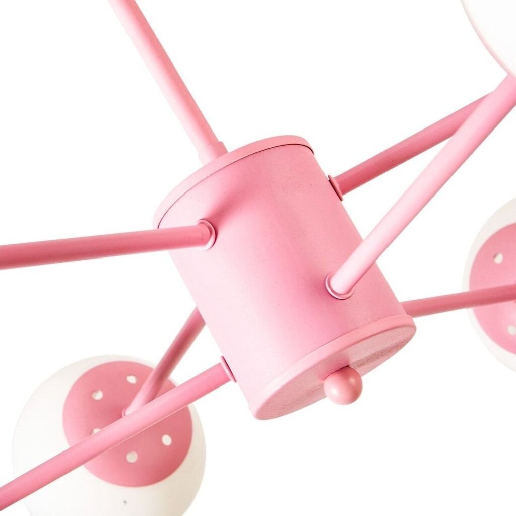 Lloyd 6 Light Chandelier in Vintage Rose