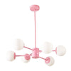 Lloyd 6 Light Chandelier in Vintage Rose