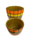 PAIR Raymor Jardinieres Mid Century Italian Ceramics