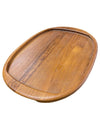HUGE Teak Mid Century Modern Danish Modern Tray 21" x 16"